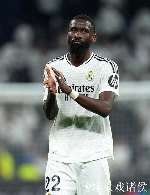 吕迪格迈进历史时刻，第100次身披皇马战袍征战西甲